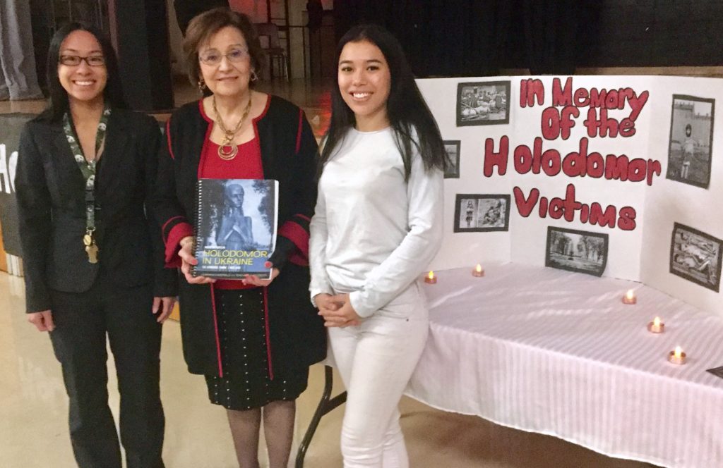 Holodomor Memorial Day Assembly at the George S. Henry Academy