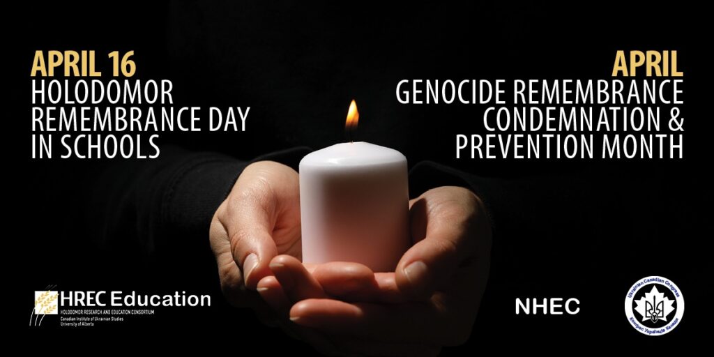 April 16 is Holodomor Remembrance Day in Schools