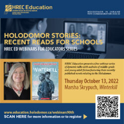 HOLODOMOR STORIES: RECENT READS FOR SCHOOLS