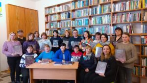 Photo from Teacher-training Workshops in Ukraine Use Kuryliw's latest book