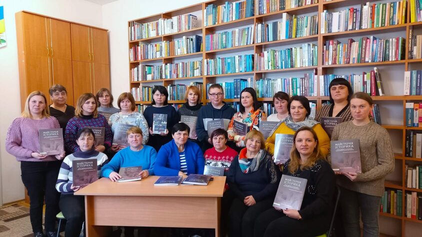 Teacher-training Workshops in Ukraine Use Kuryliw’s latest book – and love the methodology in it