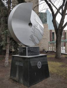 The Edmonton monument