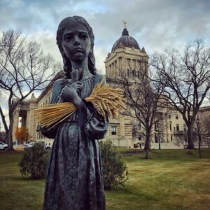 A second Holodomor monument was unveiled in Winnipeg
