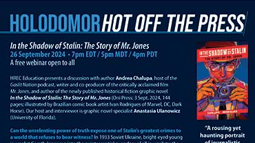 New Webinar: Holodomor Hot Off The Press!